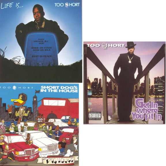 Life Is Too $Hort & Short Dog�S In The House & Get In Where You Fit In [CD Bundle]
