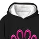 thumbnail image 4 of Sudadera con capucha para niños, de invierno, con estampado largo de terciopelo, informal y cómoda, de manga larga, de poliéster., 4 of 5