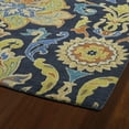 thumbnail image 2 of Kaleen Taj Collection - Navy 5'9" x 5'9" 100% Wool Rug, 2 of 2