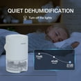 thumbnail image 6 of HUMSURE 95 oz Portable Dehumidifier for Home, Small with Auto Shut-Off & 7-Color LED, Quiet for Bedroom Bathroom RV Closet, 6 of 7