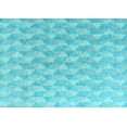 thumbnail image 1 of Ahgly Company Indoor Rectangle Abstract Light Blue Modern Area Rugs, 8' x 10', 1 of 4