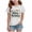 1-White, variant on Quealent Toddler Girls Christmas Shirts Short Sleeve Round Neck Tees T-Shirt Christmas Graphic Tees Holiday Tops Toddler to Big Kids (3-White, 5-6 Years)