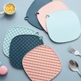 thumbnail image 2 of HBFAGFB Silicone Pot Holder Cup Mat Non Slip Pads for Kitchen Versatile Simple Home Decor Black, 2 of 7