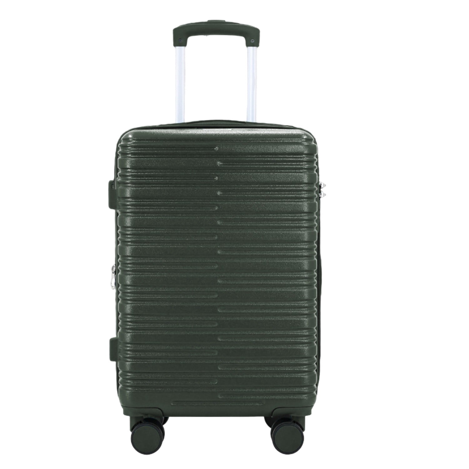 Expandable 20-inch Carry-on Hardside Luggage with 360° Spinner Wheels and Combo Lock