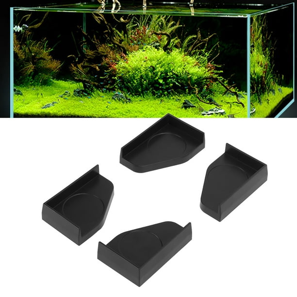 ANGGREK Fish Tank Accessories,Fish Tank Corner Protector Plastic Shockproof  Anti Skid Aquarium Glass Angle Cover,Aquarium Glass Angle Cover 