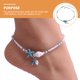 thumbnail image 3 of unbranded Tobillera De Con Y De Mar Multicolor Para Veraniega, 3 of 8