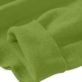 thumbnail image 4 of TEAJOPSUU Women's Sweater Soft Knit Base Layer Shirt Tops Crewneck Long Sleeve Sweater Fall Dressy Casual Pullover Tops D-Green, 4 of 6