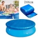 thumbnail image 1 of Lona de piscina redonda con banda elástica, lona de piscina, lona protectora, resistente al viento, a la lluvia y al polvo para Fast Set Pool, 1 of 5