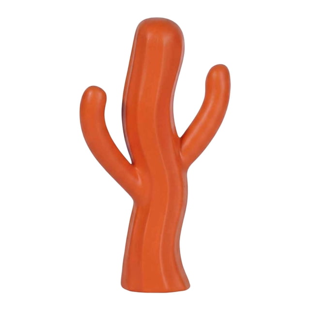 Figura de planta Estatua de planta Adorno Colección de artesanía Accesorios Decoración del hogar para Naranja