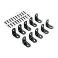 thumbnail image 3 of Abbracc 10x L Bracket Corner Brace Corner Bracket Multipurpose Joint Right Angle Bracket 2.5cm, 3 of 9