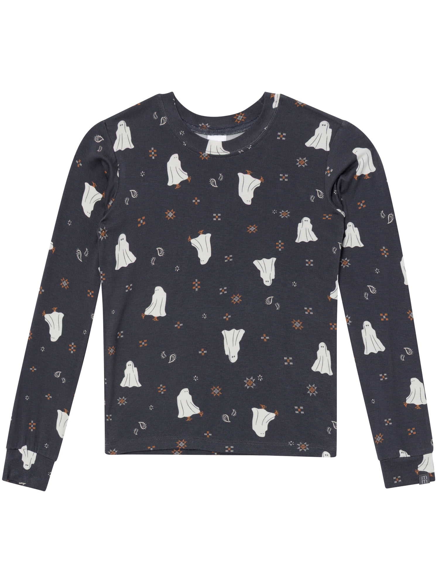 Modern Moments by Gerber Neutral Long Sleeve Halloween Pajama Set, 2-Piece, Sizes 6 - 12 Kids