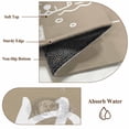 thumbnail image 6 of Round Area Rug 3 Ft, Japanese Dog Washable Non-Slip Circle Carpet for Living Room/Bedroom, Modern Minimalist Cartoon Cream Low-Profile Small Floor Mats Collection Rugs for Indoor, 6 of 7