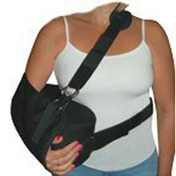 Shoulder Immobilizer & Sling w/ Abduction Pillow & Strap (Small)