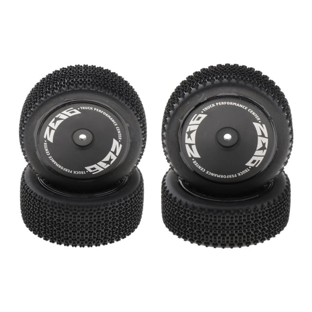 4 Piezas de Neumáticos de Goma Neumáticos Delantero Traseros 1/14 RC 144001 Piezas de Repuesto de Camión CUTICAT Neumáticos de llanta de goma para automóviles RC