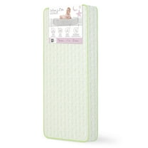 Dream On Me Meadow Firm Fiber Crib and Toddler Mattress, Green