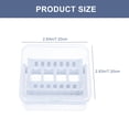 thumbnail image 2 of 1Pc Nail Polishing Bit Box Dustpoof Nail File Holder Grinding Head Socket White, 2 of 8