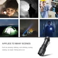thumbnail image 3 of Mini linterna LED portátil de 3 modos lámpara ultrabrillante de mano Ehuebsd con Clip antorcha de bolsillo suministros para acampada y supervivencia al aire libre, 3 of 9