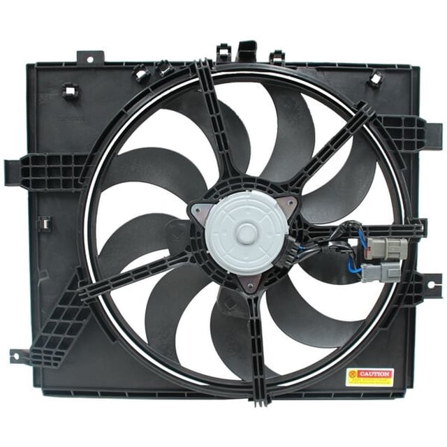 Motoventilador Generica Note 2014 A 2015 Nissan L4 1.6L Sencillo