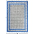 thumbnail image 3 of Casavani Outdoor Yoga Mat Vintage Area Kilim, Blue 2.6x10 ft, 3 of 6