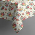 thumbnail image 5 of Pioneer Flower Floral Print Pattern Square Tablecloth, Waterproof Wipeable Spillproof Washable Table Cover for Home Kitchen Party and Daily Decor 60"x60", 5 of 6