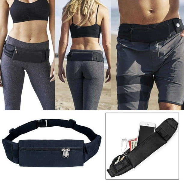 iClover Running Waist Bag Fanny Pack / Hip Pack Pouch for Man Women