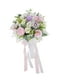 thumbnail image 5 of de novia con cinta de seda, flores artificiales, ramo de novia para fiestas, ceremonias y aniversarios., 5 of 9