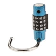 thumbnail image 4 of jinwen 4 Digit Dial Combination Suitcase Luggage Code Password Lock Padlock Travel New, 4 of 6
