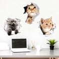 thumbnail image 4 of Creative Photo Cat 3D Wall Stickers Personality Refrigerator Notebook Toilet Stickers, 4 of 7