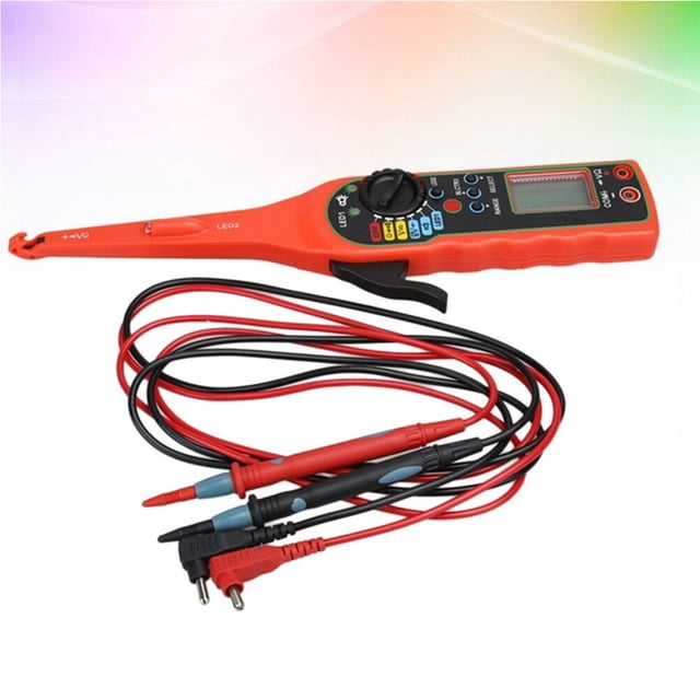 WHAMVOX Vehicle Voltage Tester Red Efficient Circuit Testing for Cars Boats Motorcycles