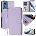 thumbnail image 1 of GANGXUN Wallet Case for Motorola Moto G Play 5G 2024 – Magnetic Closure, RFID Blocking, Wrist Strap, Wireless Charging Compatible, 1 of 6