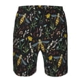 thumbnail image 3 of Fotbe Wasp and Florals Trajes de Baño Estampados para Hombre, Shorts de Verano de Secado Rápido, Ropa de Playa, Bañadores-XX-Large, 3 of 6
