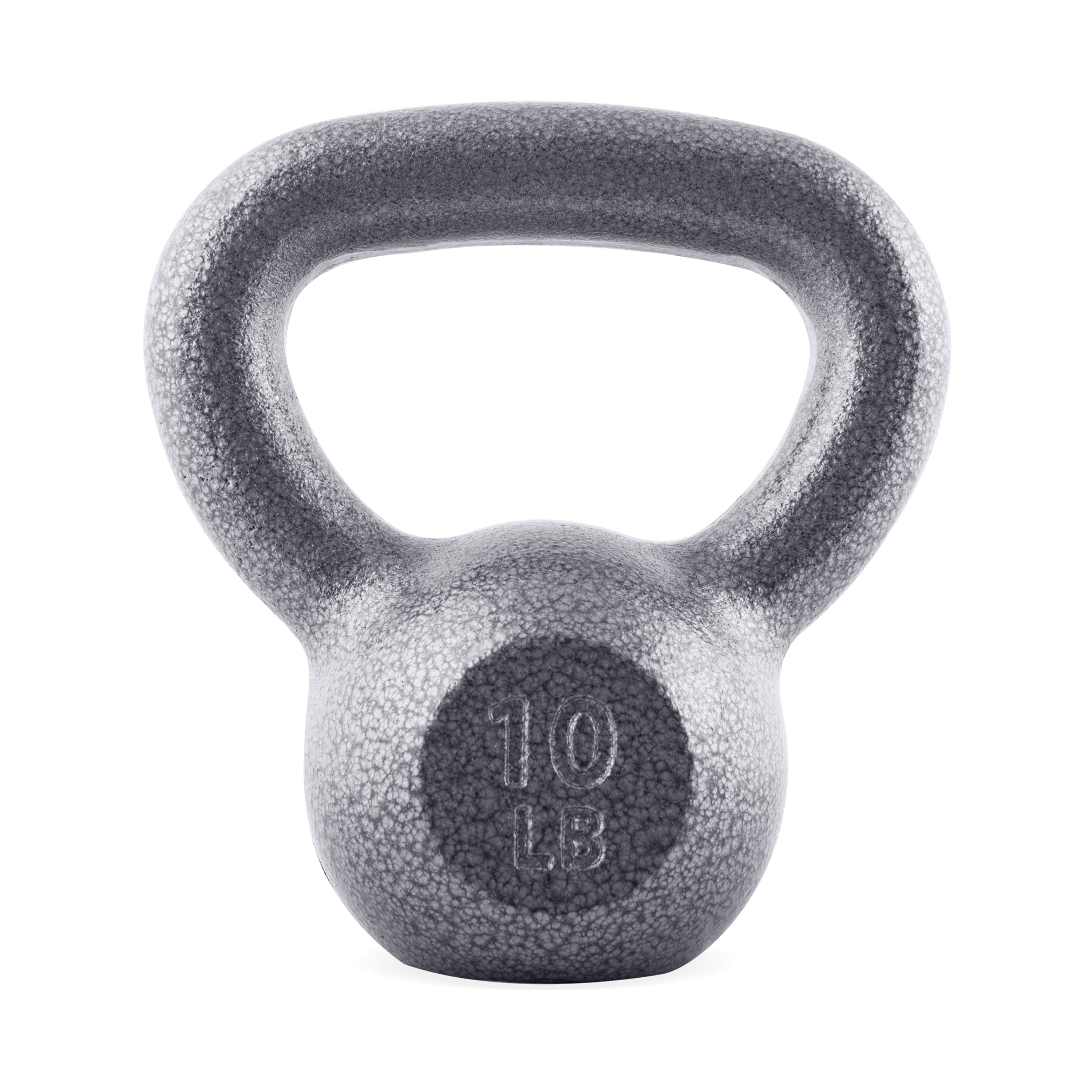 Solid Cast Iron powder coated Kettlebell Workout 5 10 15 20 25 30 35 40 45 50 lb 