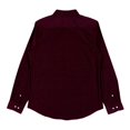 thumbnail image 2 of Camisa George Talla G Slim Fit con Figuras Vino, 2 of 3