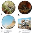 thumbnail image 3 of Designart "Rock-Dwelling Lizard II" Animals Metal Wall Art Prints, 3 of 5