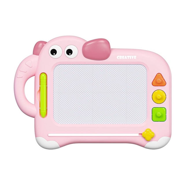 Pink Toddler Magnetic Drawing Board With Large Space For Creative Expression Learning
