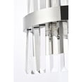 thumbnail image 5 of Serephina 8 inch crystal bath sconce in chrome, 5 of 8