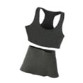 thumbnail image 3 of Conjunto de chaleco deportivo y pantalones cortos a escala 1/12 para figuras de acción, estilo informal y elegante, accesorios de disfraz para hacer Gris, 3 of 8