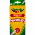 thumbnail image 2 of Crayola Classic Thin Line Marker Set, 8-Colors, 2 of 4