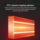 thumbnail image 3 of Calentador eléctrico Little Devil para ventilador doméstico, calentador de pies, calentador de espacio portátil, oficina interior, 3 of 6