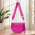 thumbnail image 3 of HUISZJ Crossbody Bag Sling Shoulder Bag, Fanny Packs with Adjustable, Sling Bag Sling Shoulder Bag Wallet for Women (Red), 3 of 10