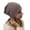 004_Khaki, variant on Women's Bomber Hats Knitted Double Layer Hot Drill To Keep Warm Neutral Loose Lightweight Hip Hop Soft Cotton Casual Elastic Wool Hat Knitted Do