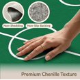 thumbnail image 6 of ODIKA 8'x10' Washable Area Rug Durable, Non-Slip Doormat Ground Door Championship Markings Arcs Soccer Field Themed for Living Room, Under Sectional, Family, 6 of 7