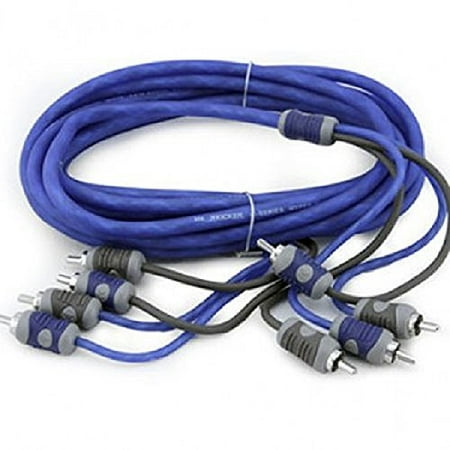 Kicker Starter - Kicker K-Series 4-Channel RCA Interconnect Cable, 4m