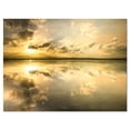 thumbnail image 2 of Amazing Foreshore Reserve Reflection - Grande Impression sur Toile Seashore, 2 of 3