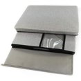 thumbnail image 4 of Fabric Storage Bins With Lid, 2 Handles And Clear Window, Washable Foldable Storage Basket Cube Box 1pack, 4 of 5