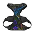 thumbnail image 5 of Lsque Cute Blue Frog Dog Harness, No-Pull Pet Harness with 2 Leash Clips, Adjustable Soft Padded Dog Vest with Easy Control Handle for Large Dogs-Medium, 5 of 9
