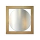 thumbnail image 2 of Espejo circular con diseño cuadrado de marco de madera enchapado a mano Dii Frame Elegancia Geométrica, 2 of 4