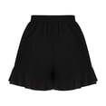 thumbnail image 4 of JINMGG Womens Plus Size Clearance $5 Fashion Women Sweat Shorts Summer Casual Loose Solid High Waist Short Pants, 4 of 8