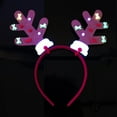 thumbnail image 7 of Fluorescent Hairband For Nighttime Event Soft Elastic Noctilucence Hairhoop for Christmas Party Gathering, 7 of 7