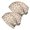 Christmas Teddy Bear, variant on 2PCS Stretch Knit Skull Beanie, Hip-Hop Style, Unisex, Lightweight,Christmas Teddy Bear Gingerbread Reindeer Beige Pattern